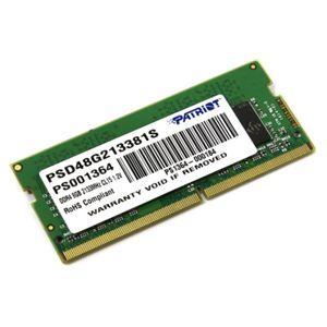 Купить SO-DIMM 8G DDR4-2133 Patriot (PSD48G213381S) в Минске, доставка по Беларуси