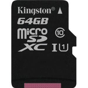 Купить Kingston micro SDXC 64Gb (SDC10G2/64GBSP) в Минске, доставка по Беларуси