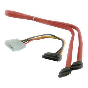 Комплект SATA кабелей (питание + данные)