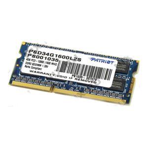 Купить SO-DIMM 4G DDR3-1600 Patriot (PSD34G1600L2S) в Минске, доставка по Беларуси