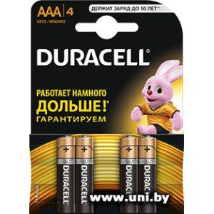 Купить DURACELL [LR03-4BL] Набор батареек (AAAx4шт.) в Минске, доставка по Беларуси