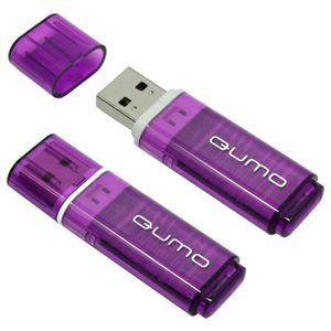 Купить Qumo USB2.0 8Gb [QM8GUD-OP1-Violet] в Минске, доставка по Беларуси
