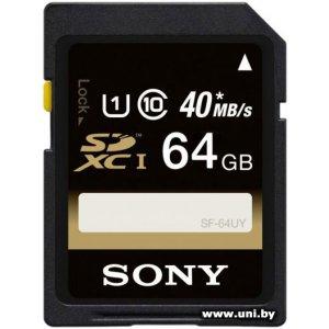 Купить Sony SDXC 64Gb [SF64UYT] в Минске, доставка по Беларуси
