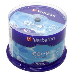 Купить CD-R Verbatim, 700Mb/52х/(50шт.) [43351] в Минске, доставка по Беларуси