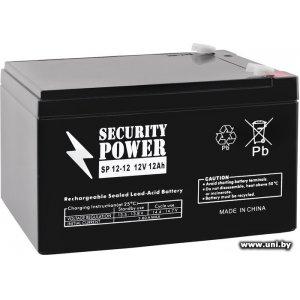 Купить Security Power Аккумулятор 12V/12Ah (SP 12-12) в Минске, доставка по Беларуси