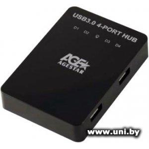 Купить AgeStar USB-HUB, 3UH2, 1 -> 4порта в Минске, доставка по Беларуси