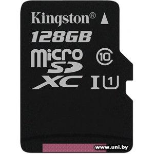 Купить Kingston micro SDXC 128GB [SDCS/128GBSP] в Минске, доставка по Беларуси