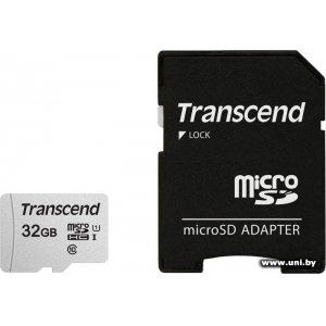 Купить Transcend micro SDHC 32Gb [TS32GUSD300S-A] в Минске, доставка по Беларуси