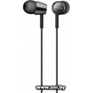 Купить SONY MDR-EX155AP Black в Минске, доставка по Беларуси