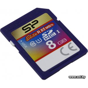 Купить Silicon Power SDHC 8Gb [SP008GBSDHAU1V10] в Минске, доставка по Беларуси