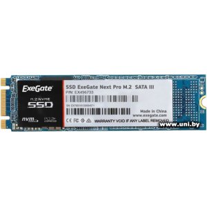 Купить ExeGate 256Gb M.2 SATA3 SSD EX280472RUS в Минске, доставка по Беларуси