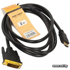 Купить TV-COM HDMI-DVI-D (LCG135E-2M) 2m в Минске, доставка по Беларуси