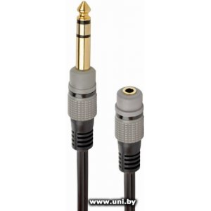 Gembird [A-63M35F-0.2M] штекер 6.35-3.5mm