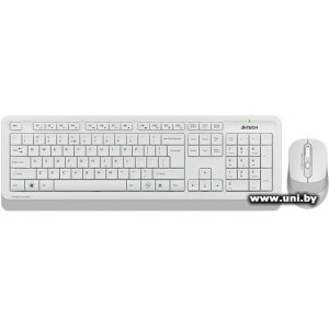 Купить A4Tech Wireless Desktop Fstyler FG1010 White в Минске, доставка по Беларуси