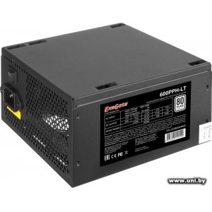 Купить ExeGate 600W [600PPH-LT] в Минске, доставка по Беларуси