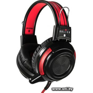 OKLICK HS-G300 ARMAGEDDON Black/Red 2.3м