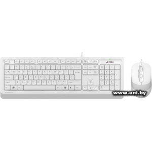 Купить A4Tech Fstyler F1010 White/Grey kbd+mouse в Минске, доставка по Беларуси