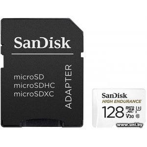 Купить SanDisk SDXC 128Gb [SDSQQNR-128G-GN6IA] в Минске, доставка по Беларуси