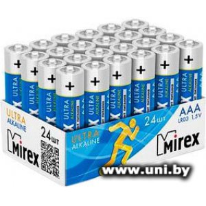 Mirex 23702-LR03-B24 [LR03-B24] Набор (AAAx24шт.)