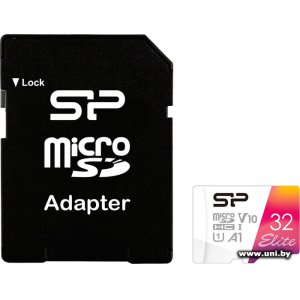 Купить Silicon Power micro SDHC 32Gb [SP032GBSTHBV1V20SP] в Минске, доставка по Беларуси