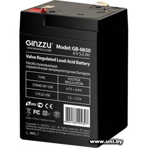 GINZZU GB-0650 (6V/5Ah)