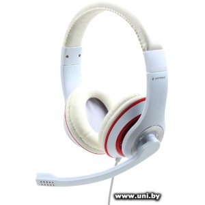 Купить Gembird MHS-03-WTRD White*Red в Минске, доставка по Беларуси