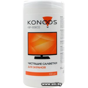 Konoos Салфетки KBF-100ECO туба 100шт