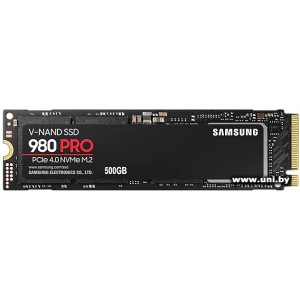 Купить Samsung 500Gb M.2 PCI-E SSD MZ-V8P500BW в Минске, доставка по Беларуси