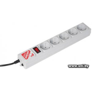 Фильтр сетевой Power Cube SPG-B-15 5m Gray 5роз