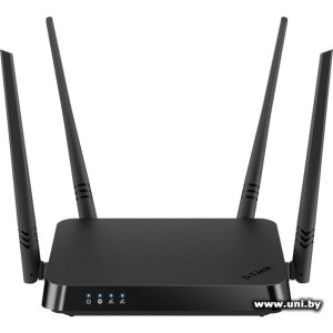 Купить D-LINK DIR-822/RU/E1A (AC1200, 1xWAN, 4xLAN, MU-MIMO) в Минске, доставка по Беларуси