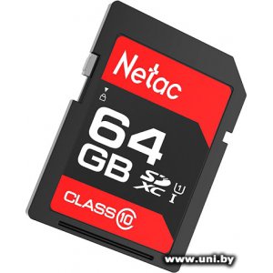 Купить Netac SDXC 64Gb [NT02P600STN-064G-R] в Минске, доставка по Беларуси