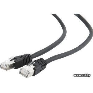 Patch cord Cablexpert 0.5m (PP6A-LSZHCU-BK-0.5M) 6A, CU