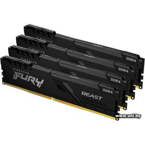 Купить DDR4 32G PC-25600 Kingston (KF432C16BBK4/32) в Минске, доставка по Беларуси