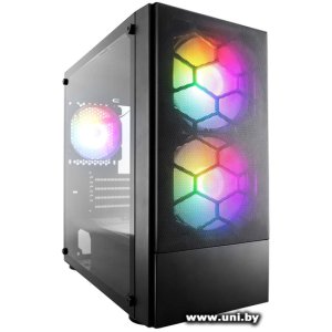 Купить 1STPLAYER X4-M-BK-2F1P-1F1 Black ATX в Минске, доставка по Беларуси