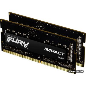 Купить SO-DIMM 32G DDR4-3200 Kingston (KF432S20IBK2/32) в Минске, доставка по Беларуси