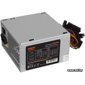 Купить ExeGate 450W UNS450 (ES261568RUS-S) в Минске, доставка по Беларуси