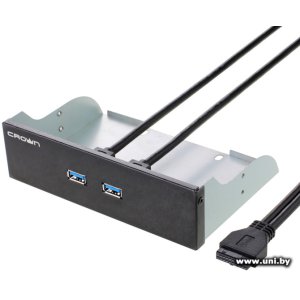 Crown CMU3-20 2*USB3.0 фронтальная панель в слот 5.25