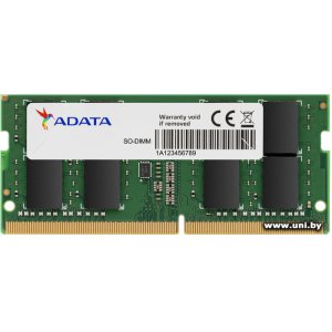 Купить SO-DIMM 16G DDR4-2666 ADATA (AD4S266616G19-SGN) в Минске, доставка по Беларуси