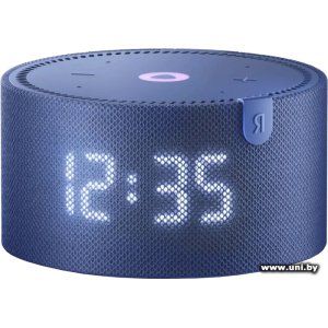 Купить Яндекс Станция Мини Плюс YNDX-00020B Blue в Минске, доставка по Беларуси