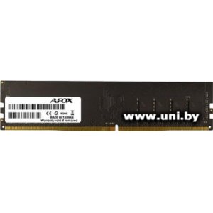 Купить DDR4 8G PC-25600 AFOX (AFLD48PH1P) в Минске, доставка по Беларуси