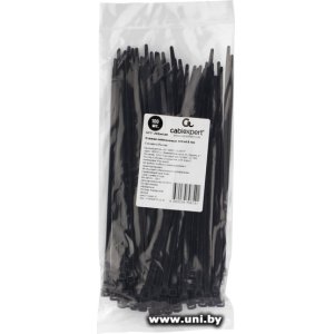 Купить Стяжка Cablexpert NYT-200x4.8В 200х4.8 мм, чёрные (100шт) в Минске, доставка по Беларуси