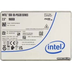 Купить Intel 960Gb U.2 SSD SSDPF2KX960HZN1 в Минске, доставка по Беларуси