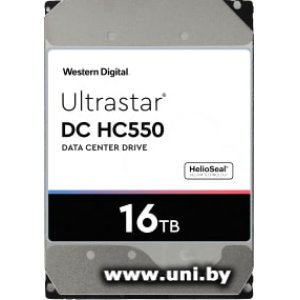 Купить WD 16Tb 3.5` SATA3 WUH721816ALE6L4 в Минске, доставка по Беларуси