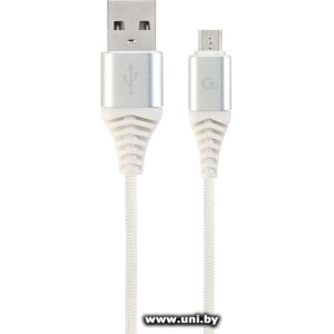 Купить Cablexpert micro USB2.0 (CC-USB2B-AMmBM-2M-BW2) 2m в Минске, доставка по Беларуси