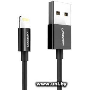 Купить UGREEN US155 (80823) Lightning Black 2m в Минске, доставка по Беларуси
