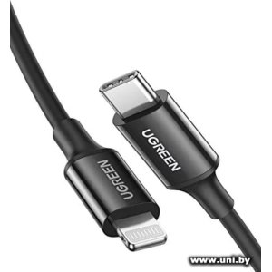 Купить UGREEN US171 (60751) Lightning Black 1m в Минске, доставка по Беларуси