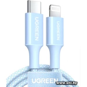 Купить UGREEN US532 (90448) Lightning Blue 1m в Минске, доставка по Беларуси