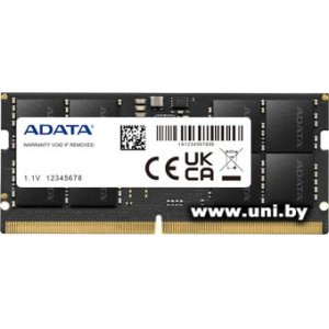 Купить SO-DIMM 32G DDR5-4800 ADATA AD5S480032G-S в Минске, доставка по Беларуси
