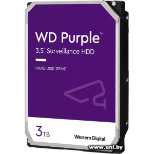 WD 3TB 3.5` SATA3 WD33PURZ