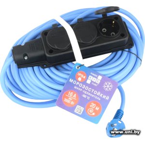 Удлинитель в бухте Power Cube PC-3GF-R-20(IP) 20m 3р.
